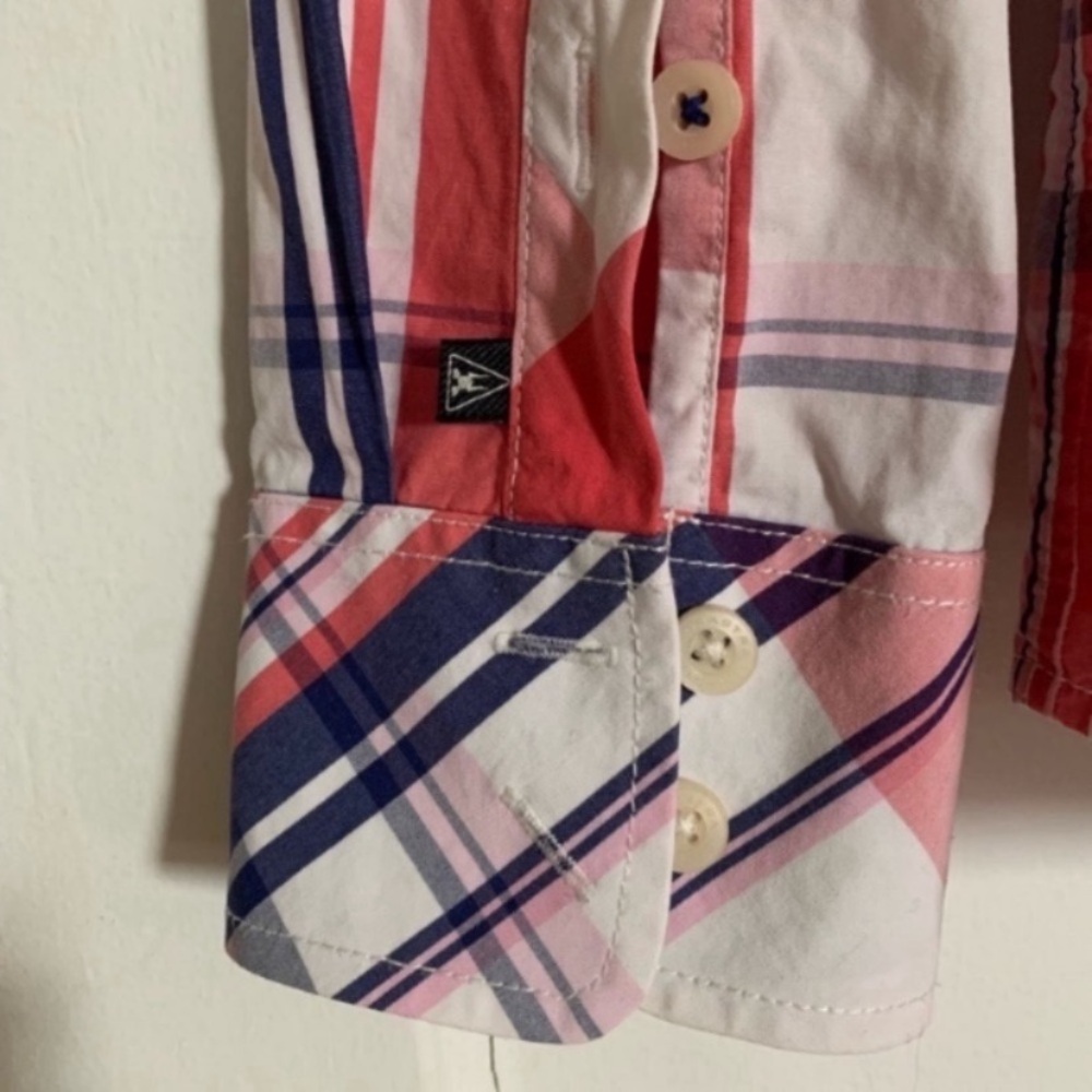 Gaastra Long Sleeve Multicolor Plaid Shirt - Picture 5 of 16